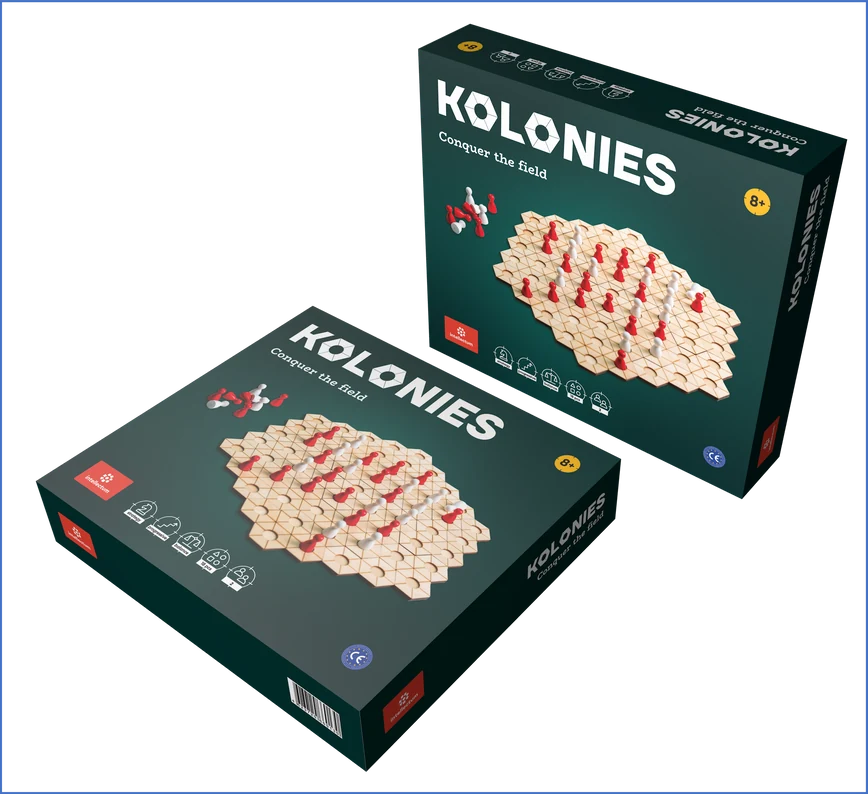 Kolonies strategic board game