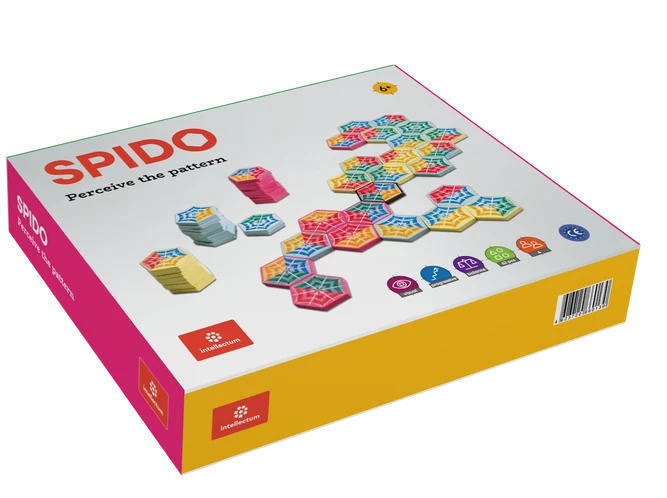 Spido hexagonal pattern game