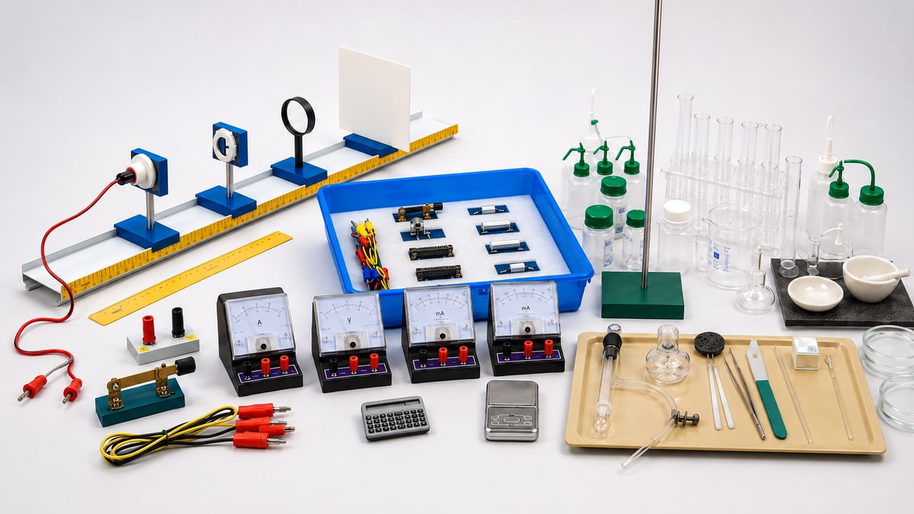 Lab equipment and workstations configured for school STEM programs